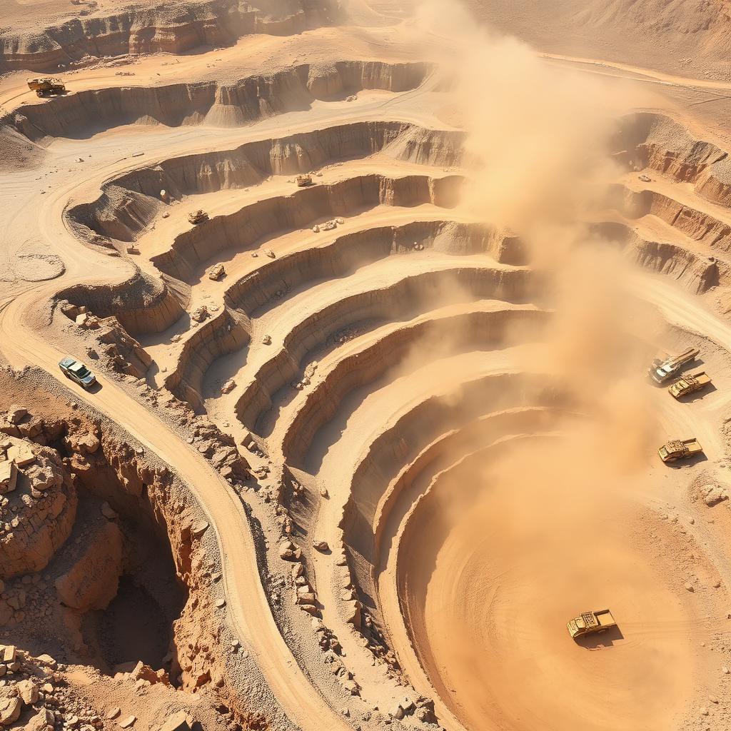 Sama Tuwaiq Mine — Site Preparation
