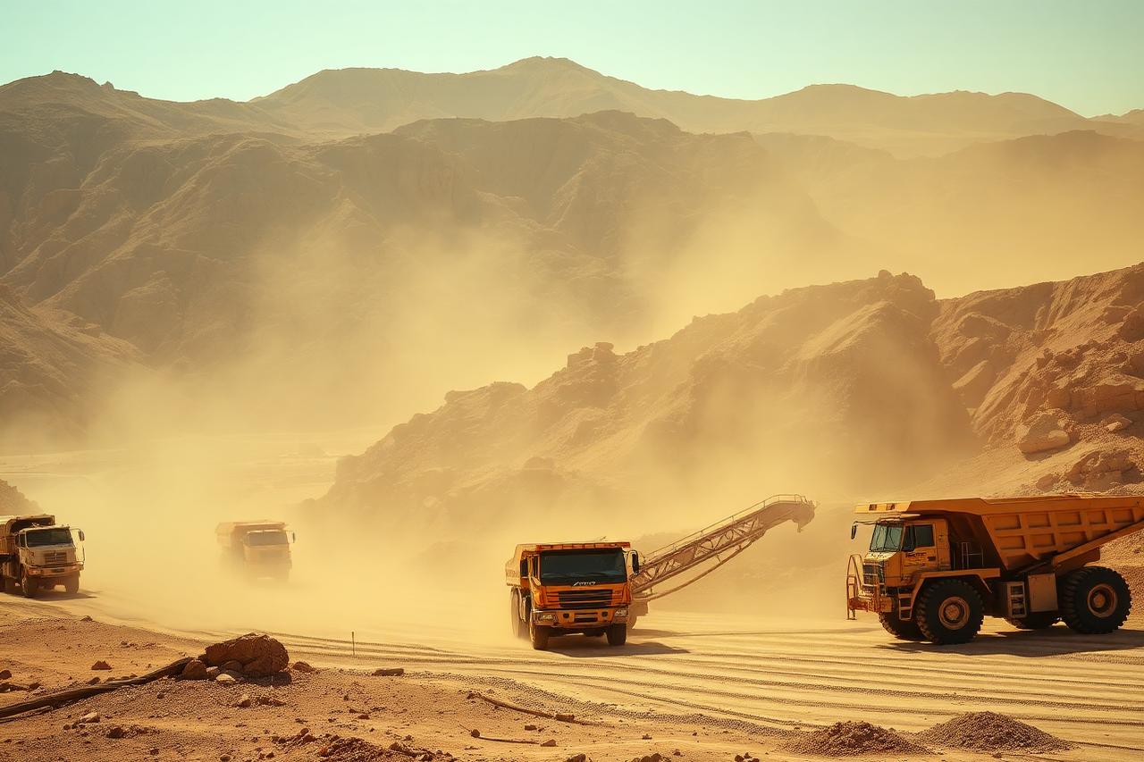 Open-Pit Mass Excavation — Multi-Fleet Operation
