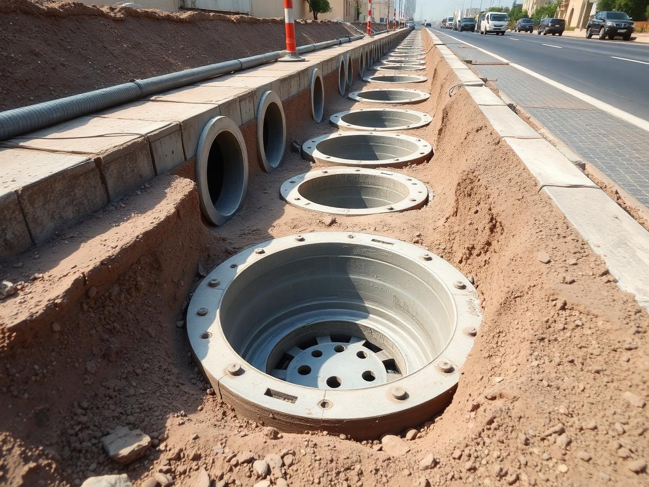 Neighbourhood Asphalt Paving — Tabuk District